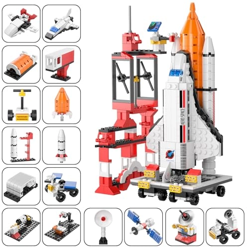 16-in-1 Space Toy Building Set - 6 years+ 565 pieces
