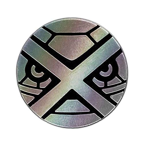 Metagross Coin - Non-Prism Silver Large Size