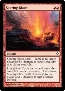 Magic: the Gathering Searing Blaze WWK090
