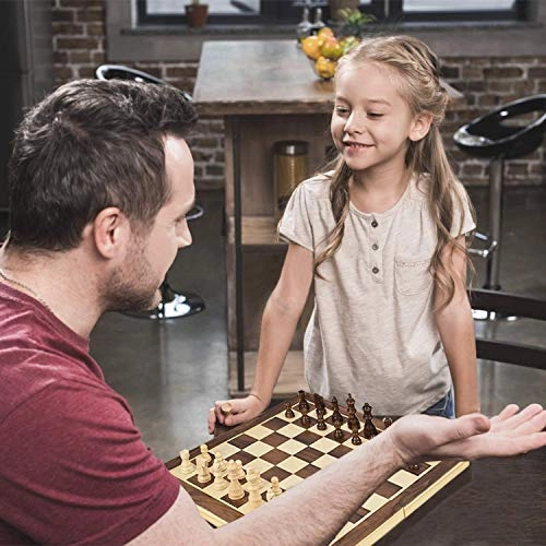 Wooden Folding Chess Set