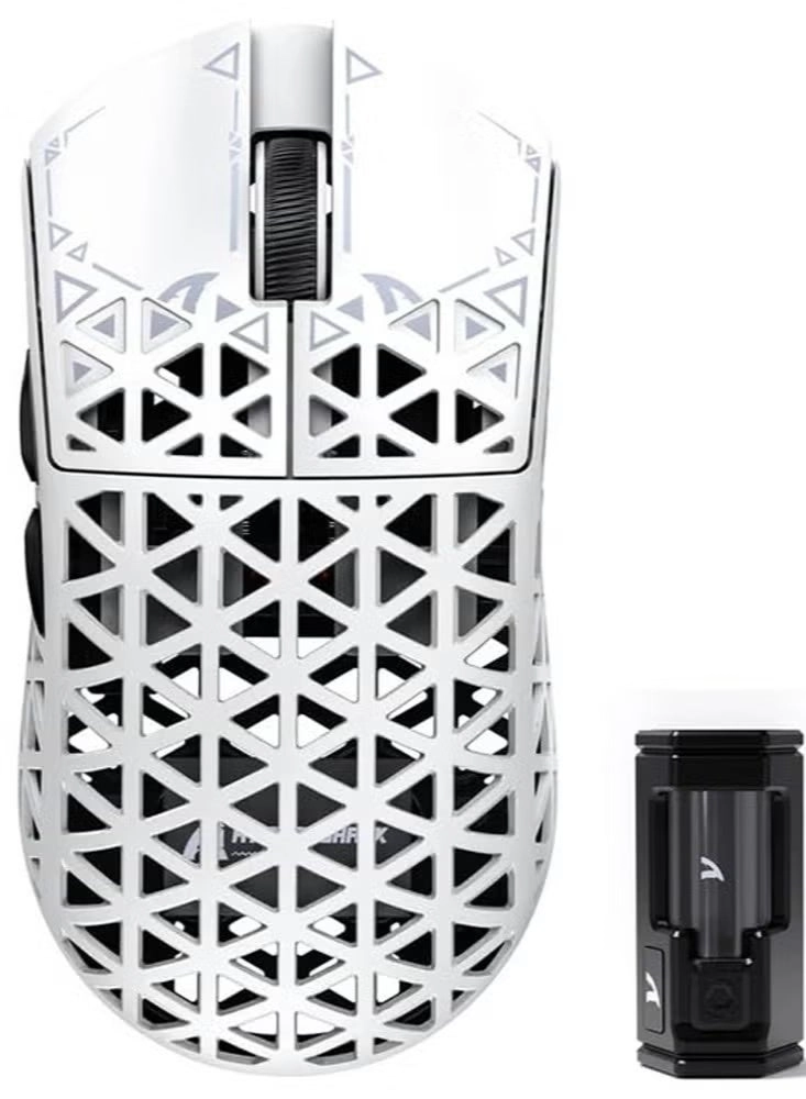 R5Ultra 8K Carbon Fiber Gaming Mouse - 2.4G Wireless Bluetooth USB