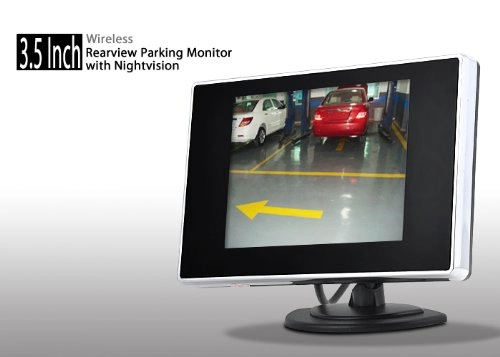 Wireless Rearview Parking Monitor - Night Vision 628 x 582