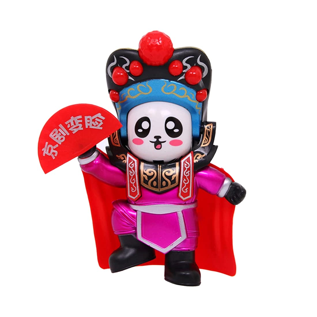 Sichuan Opera face-changing doll - Green panda 4 faces
