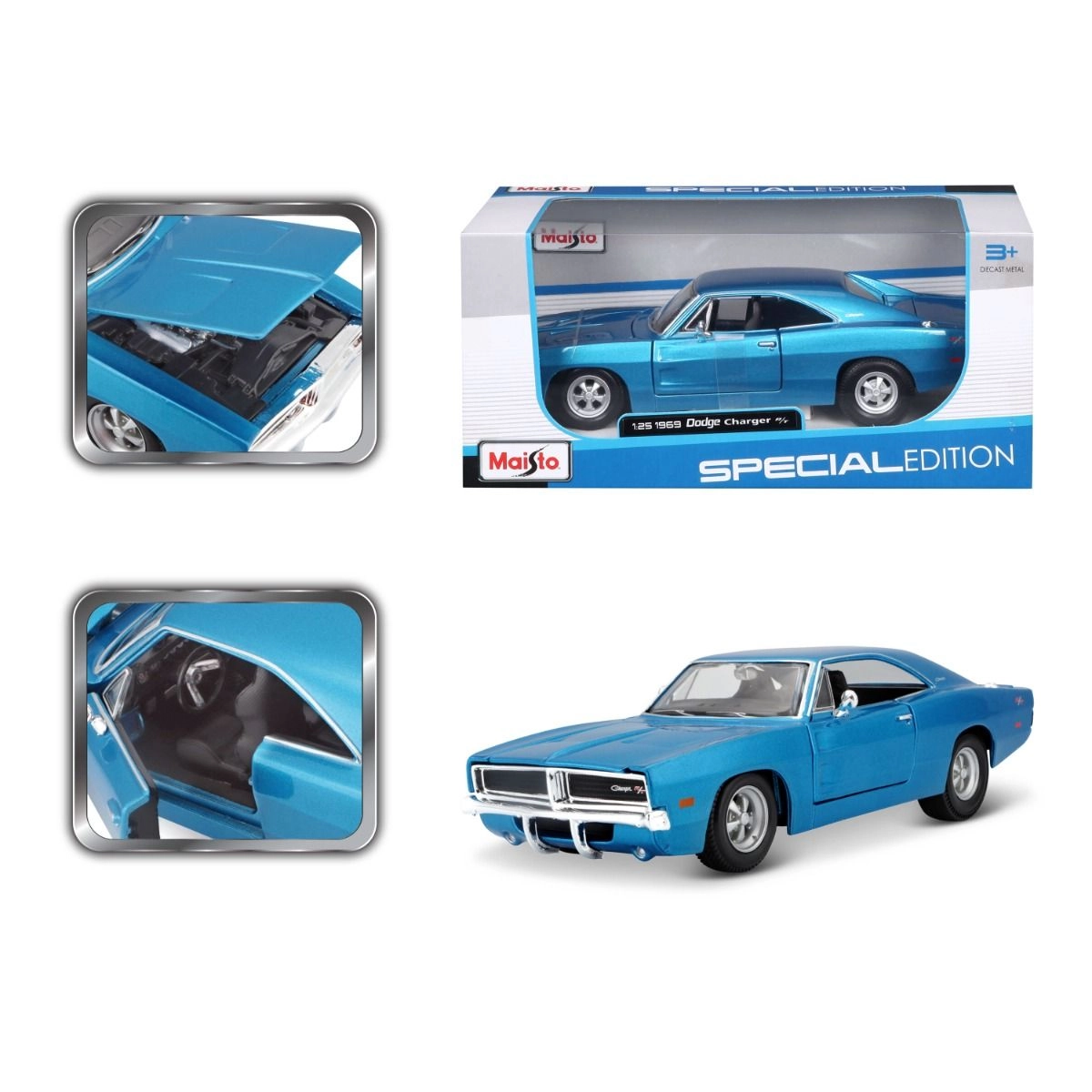 1969 Dodge Charger R/T - 1:25