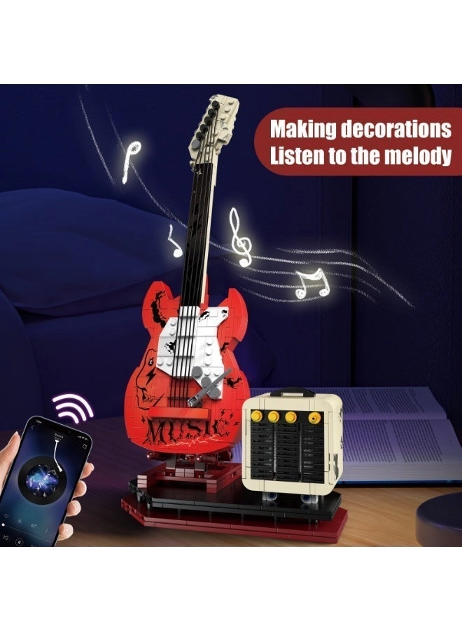 Guitar Building Block Set - Bluetooth Reverb Amplifier