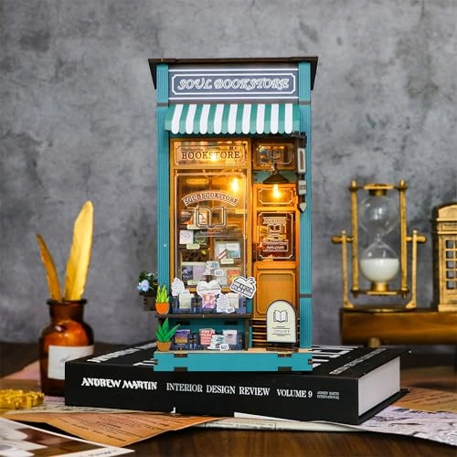 Miniature Book Nook House Kit