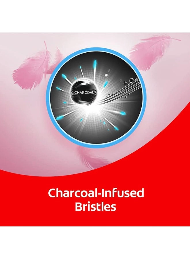 Slim Soft Toothbrush - Charcoal 2-Piece Pack