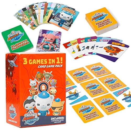 Octonauts Memory Game - Card Game + Octonauts Go Fish + Octonauts Old Maid