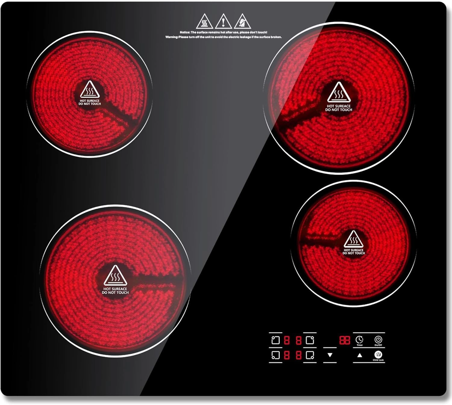 kadorer CF6001 Ceramic hob
