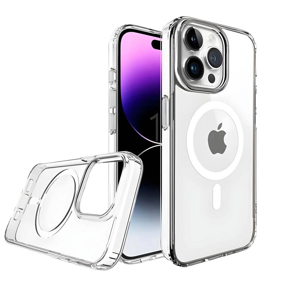AUKEY Magnetic Clear Case with MagSafe for iphone 15 pro