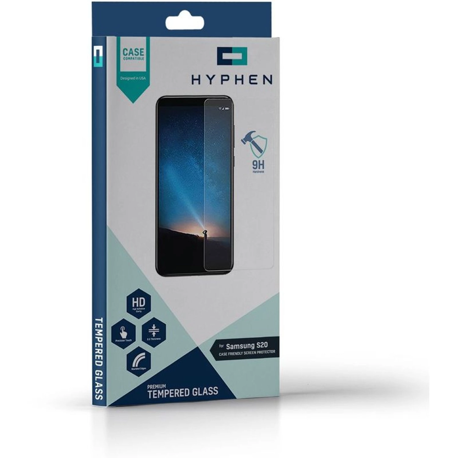 Clear Tempered Glass Screen Protector for S20 Plus