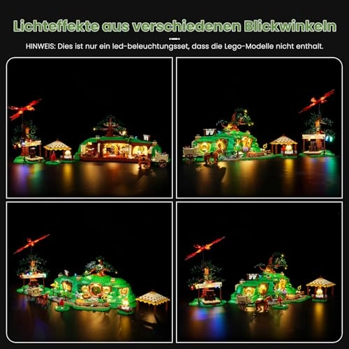 LED Lighting Kit for Lego 10354 - Light Only Battery USB