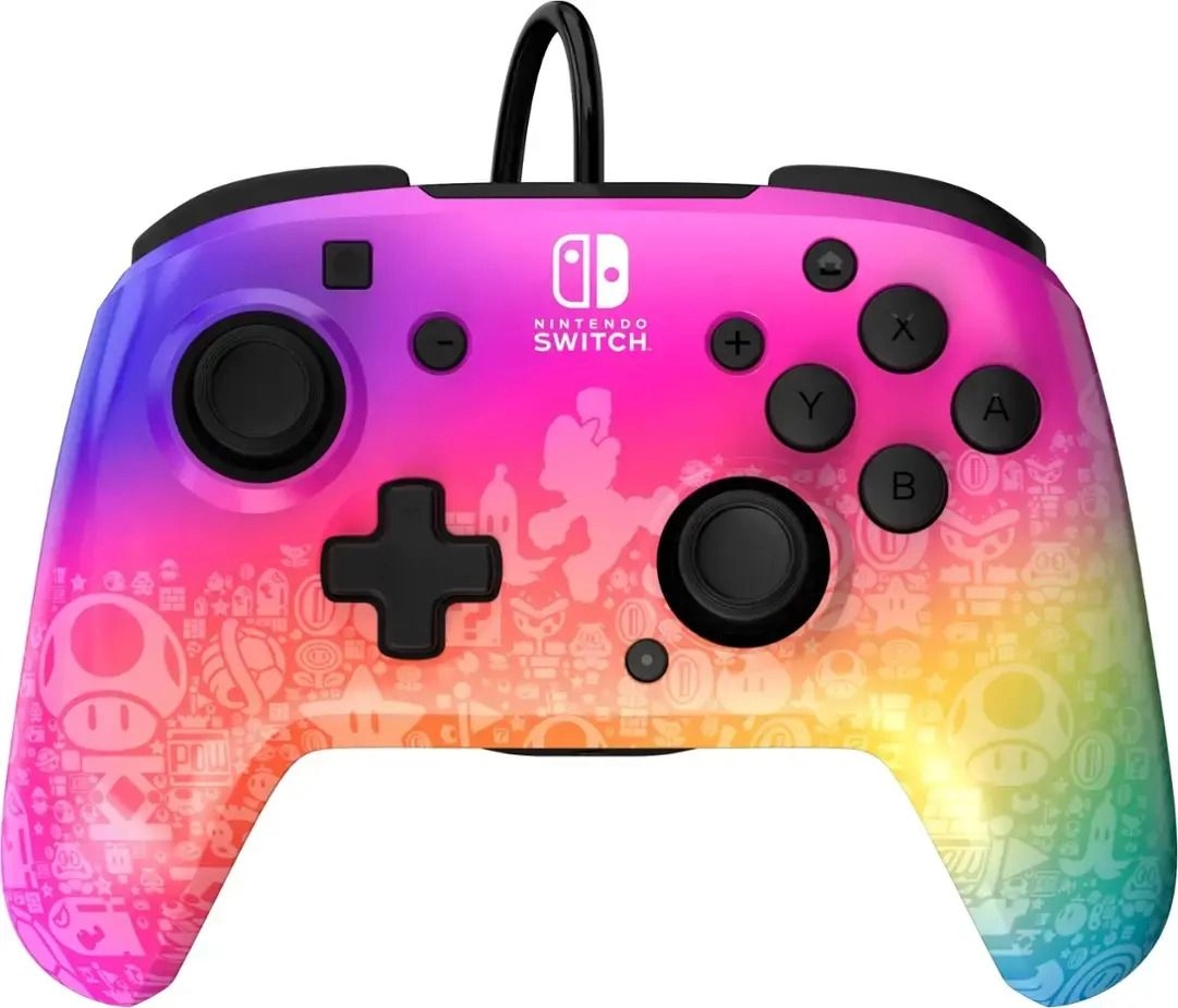 PDP REMATCH Wired Controller - Star Spectrum Nintendo Switch