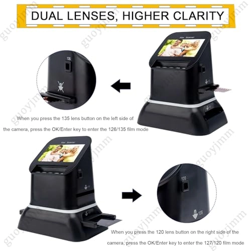 Film Scanner - 22MP 14MP 1080P LCD