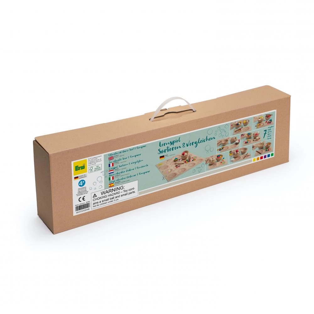 Sort And Companre Educational Game - Suitable for 4 years & above 21 pieces