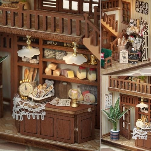 Miniature Dollhouse Kit - Warm House 1:32