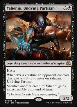 Magic: the Gathering Yahenni, Undying Partisan (074184) - Aether Revolt