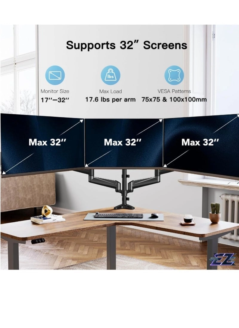 3-Monitor Stand