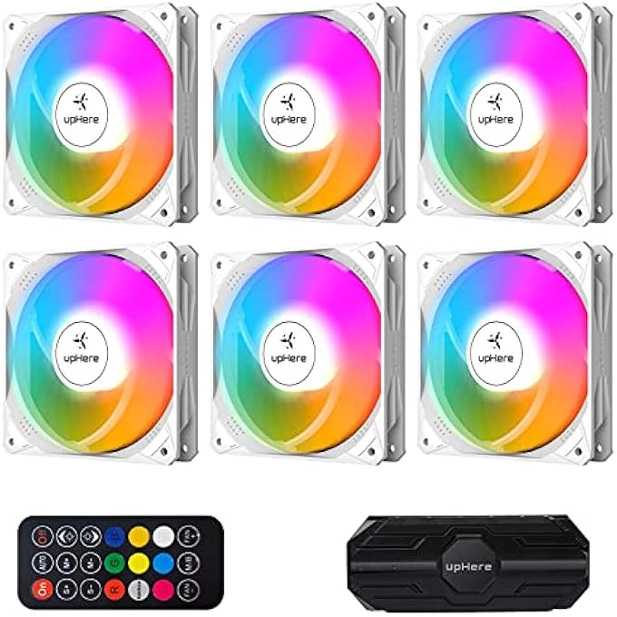 rayihni 120MM COMPUTER CASE FAN - 6 fan(s)