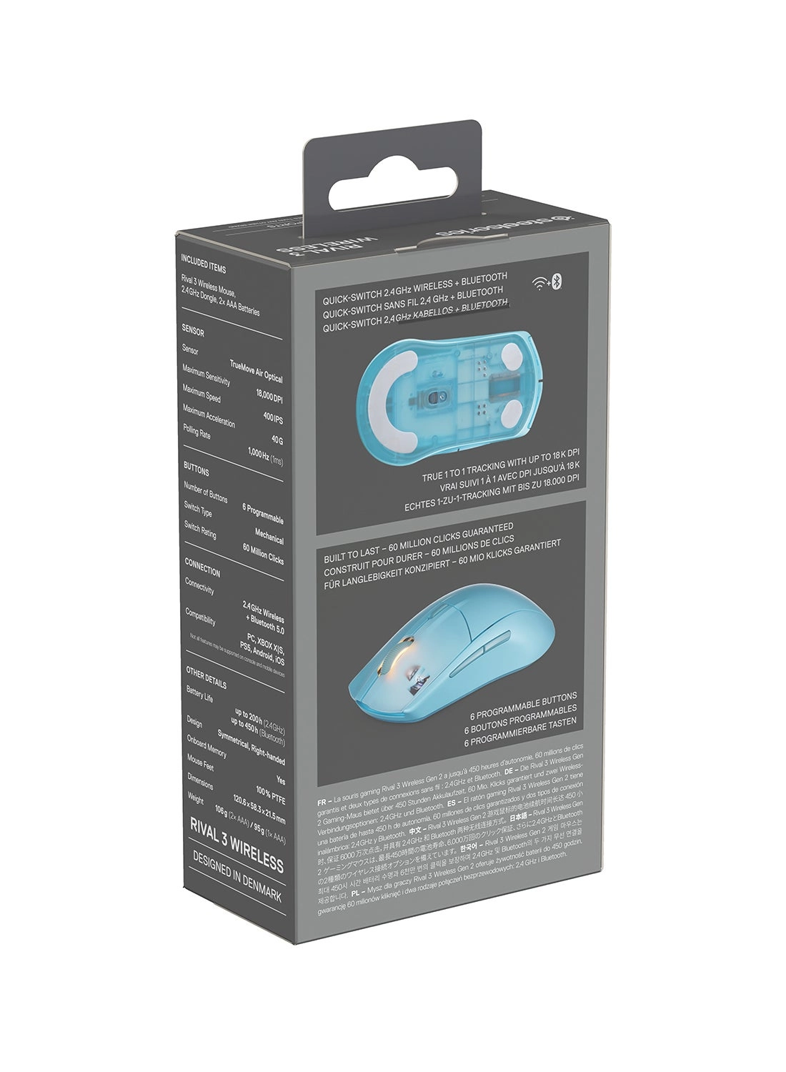 Rival 3 Gen 2 Gaming Mouse - Wireless