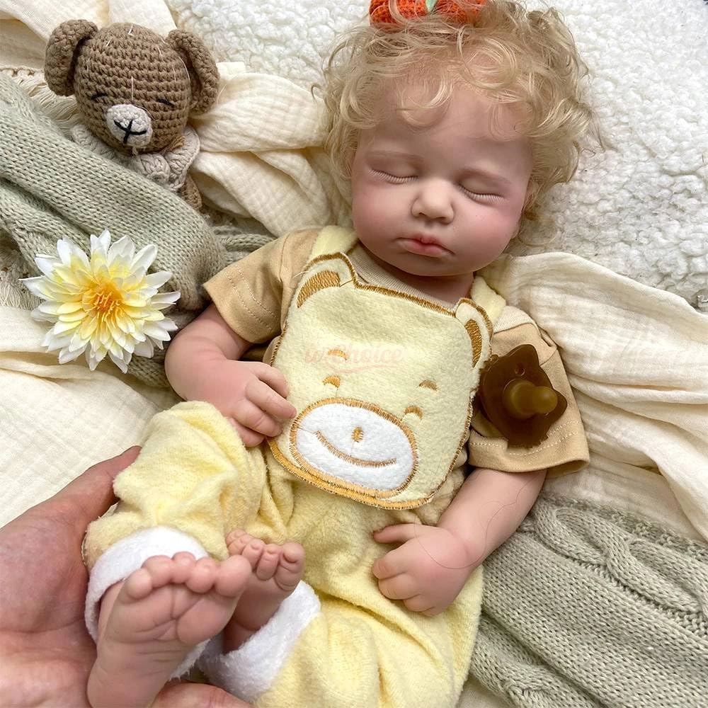 Loulou Reborn Baby Doll - 20 inch Full Body Vinyl Girl Ages 3+