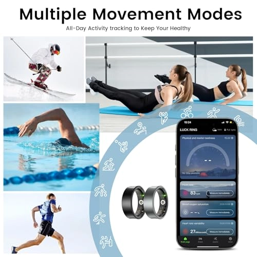 Smart Ring - Heart Rate Blood Oxygen