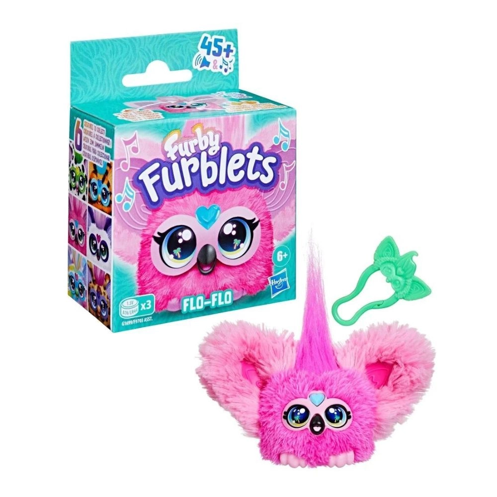 Hasbro Furby Furblet Plush - Sound effects