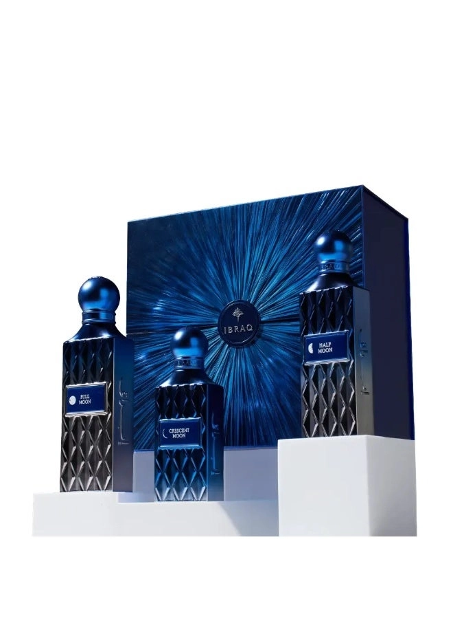 IBRAQ Crescent Eau de Parfum 75ml + Half-Moon Eau de Parfum 100ml + Full Moon Eau de Parfum 150ml