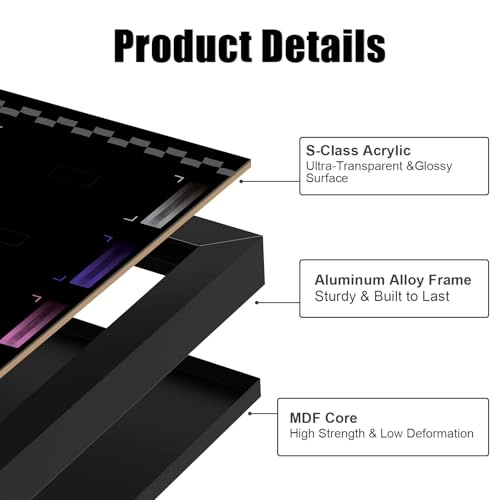 Wall Display Board & Desktop Showcase - 1 pcs