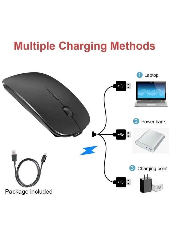 Ultra-thin Rechargeable Mouse - Wireless