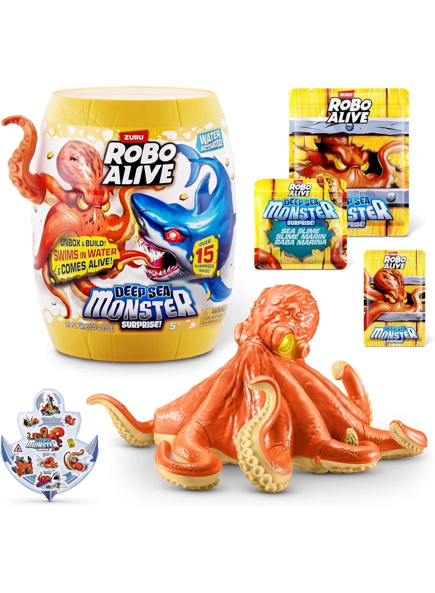 Deep Sea Monster - Water-Activated