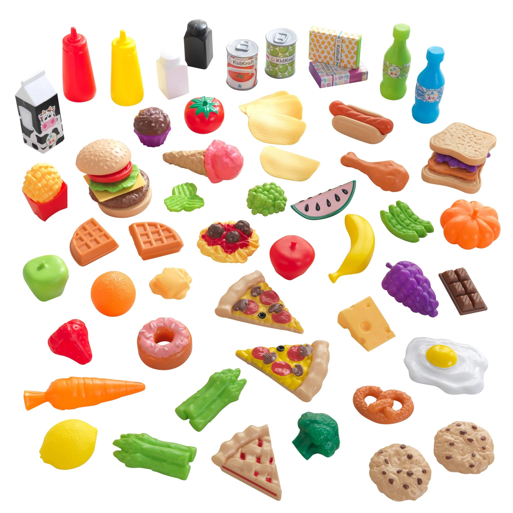 KidKraft Play Food Set - 65 pcs (DBT-63510)