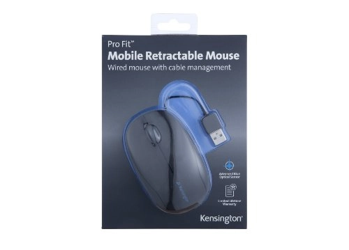 Pro Fit Retractable Mobile Mouse - USB