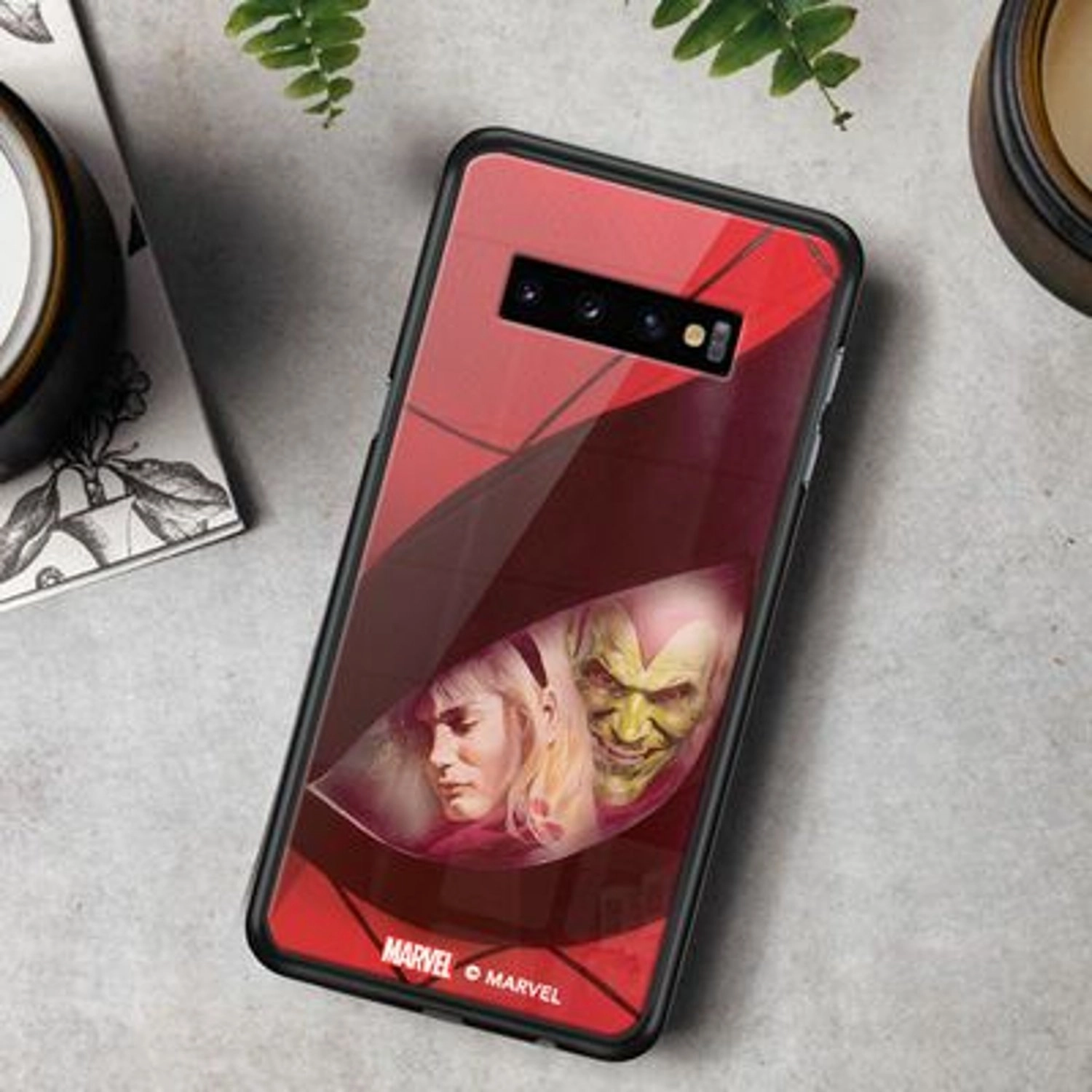 Gwen Stacy And Green Goblin Samsung S10+ Cover Back Case for Galaxy S10 Plus