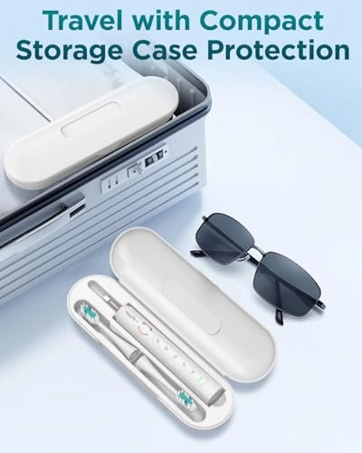 Y05U - 8 Toothbrush Heads 90 Days Battery Life 5 Brushing Modes