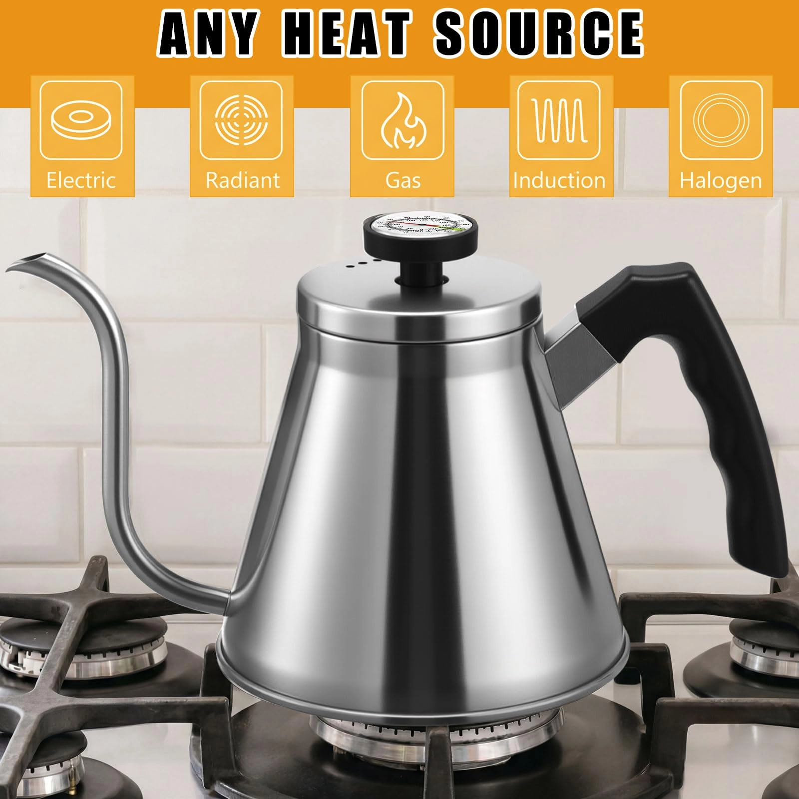 Gooseneck Kettle - 1.2L Pack