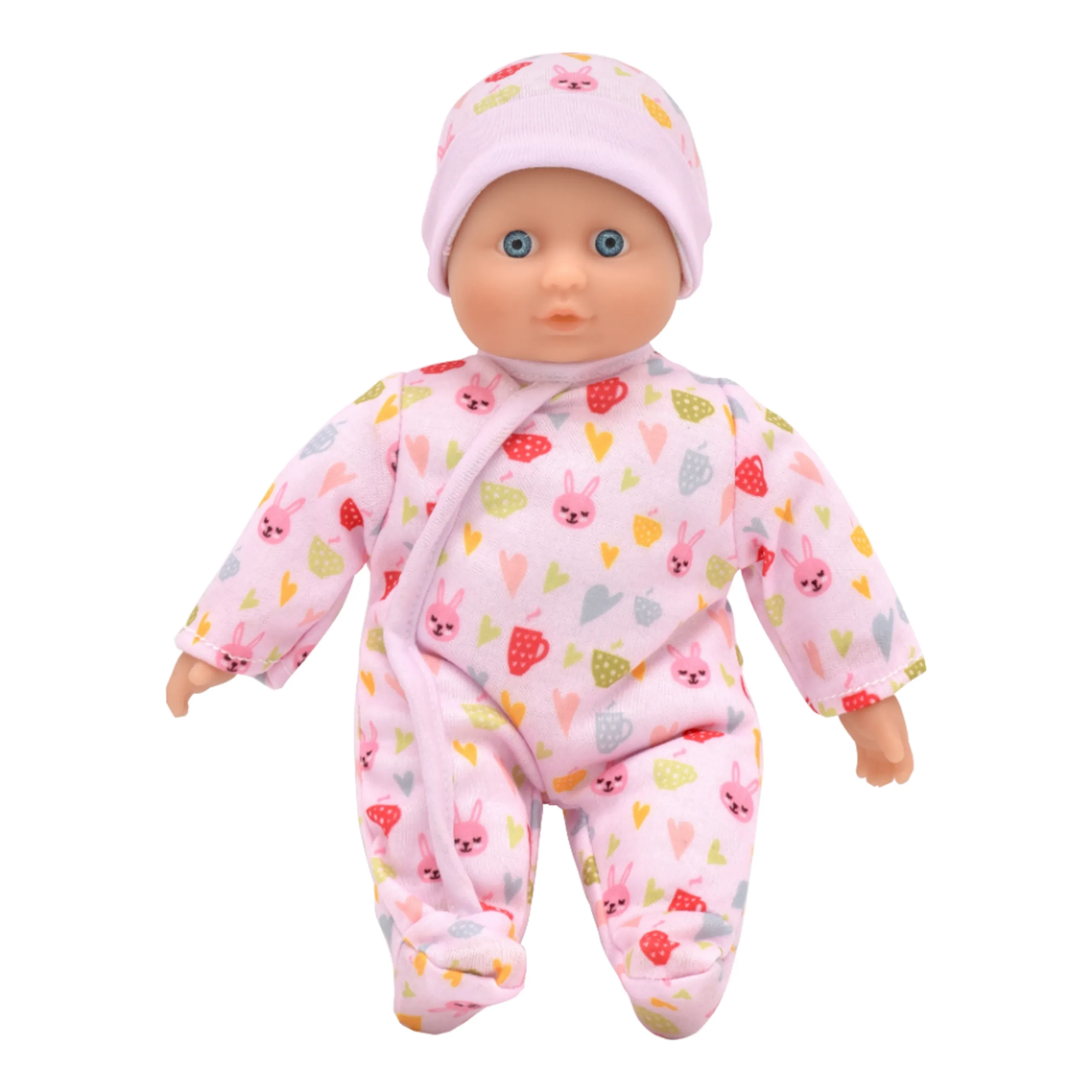 Dolls world Baby Grace Soft Doll - 10-Inch Vinyl Limbs