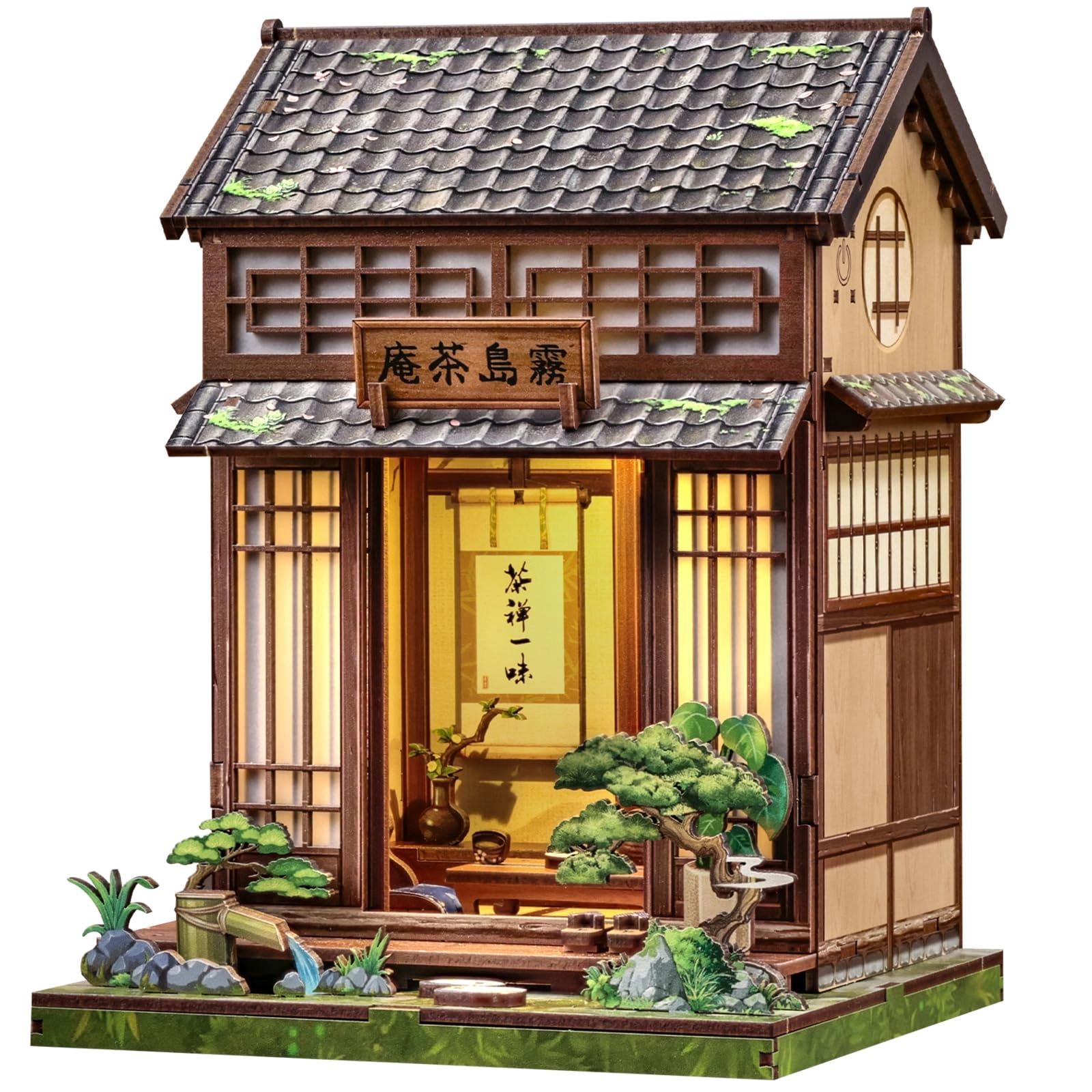 CuteBee Book Nook Kit - Japanese Tea House