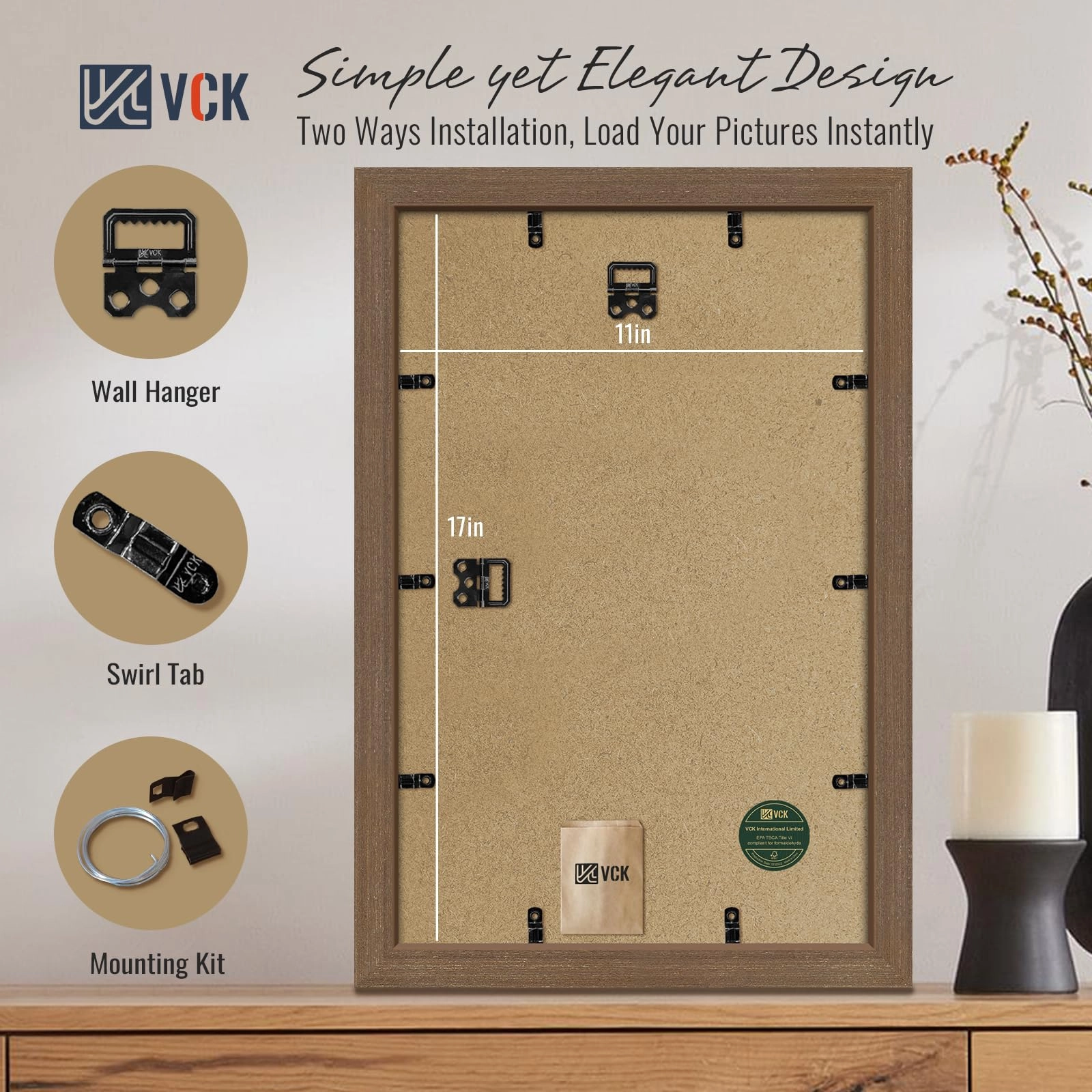 Picture Frame - 11 x 17 Pack