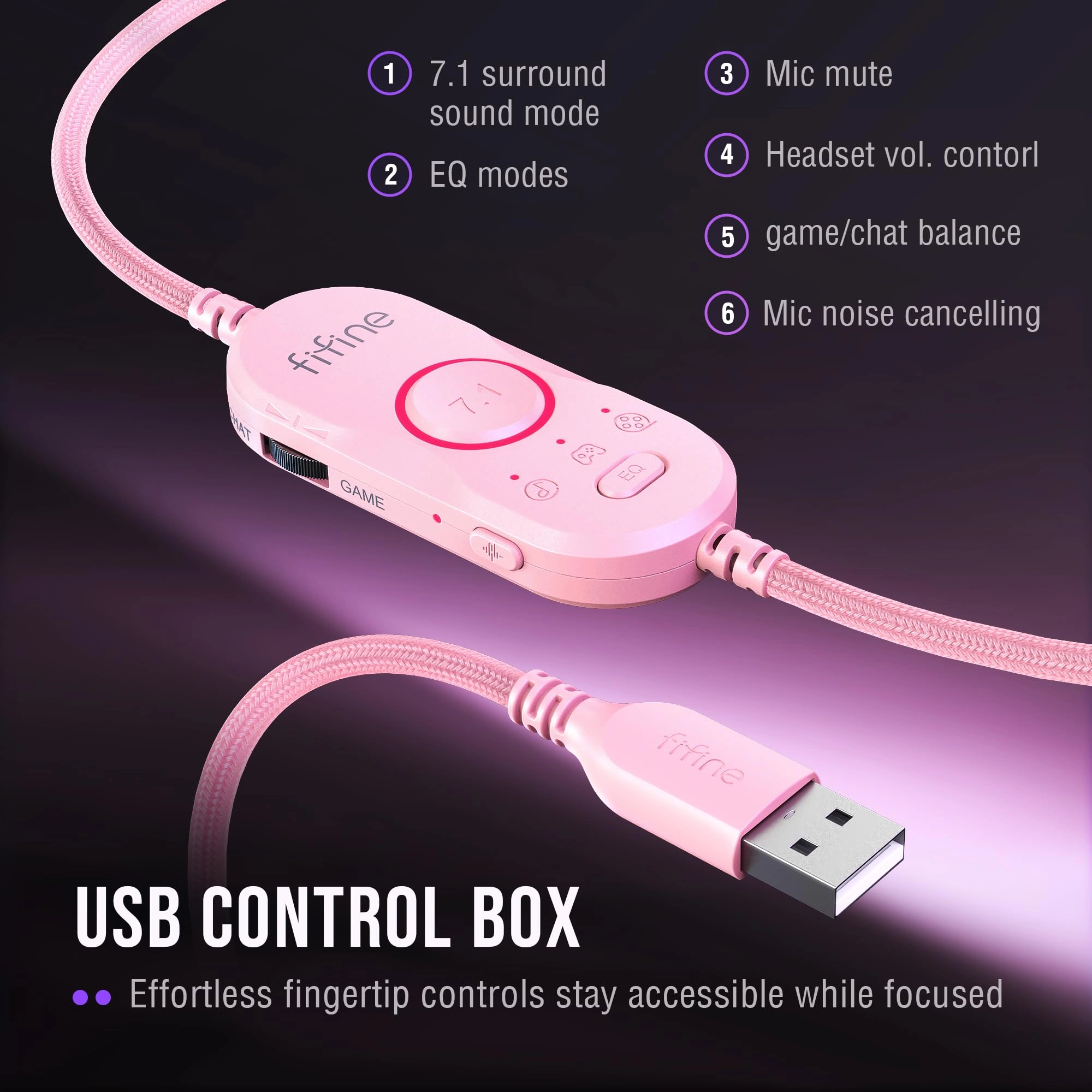 AmpliGame H13WP Wired Headset