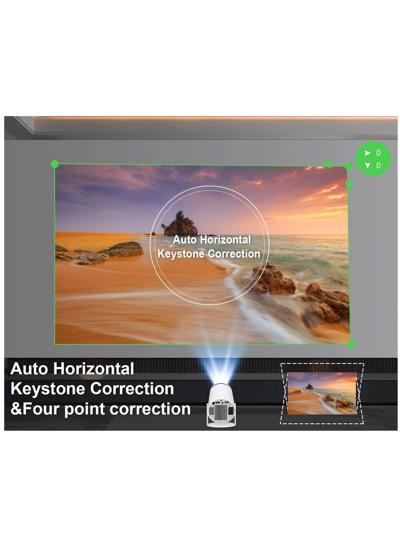 Mini Portable Projector 200 ANSI