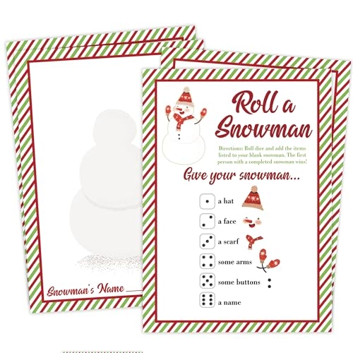 Roll A Snowman - Adult 25 Cards Bundle