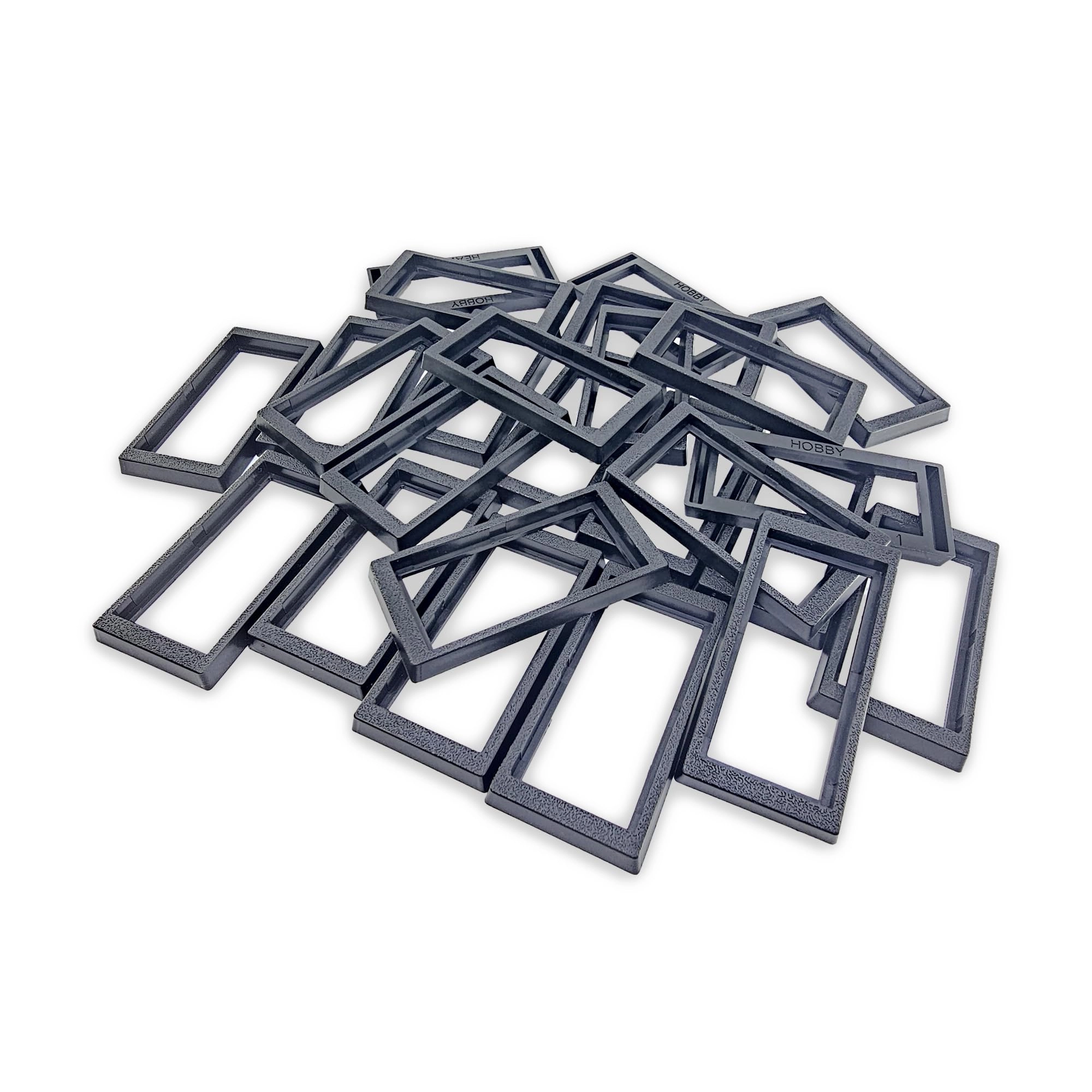 Rectangle Bases Size Converters - 100 pcs