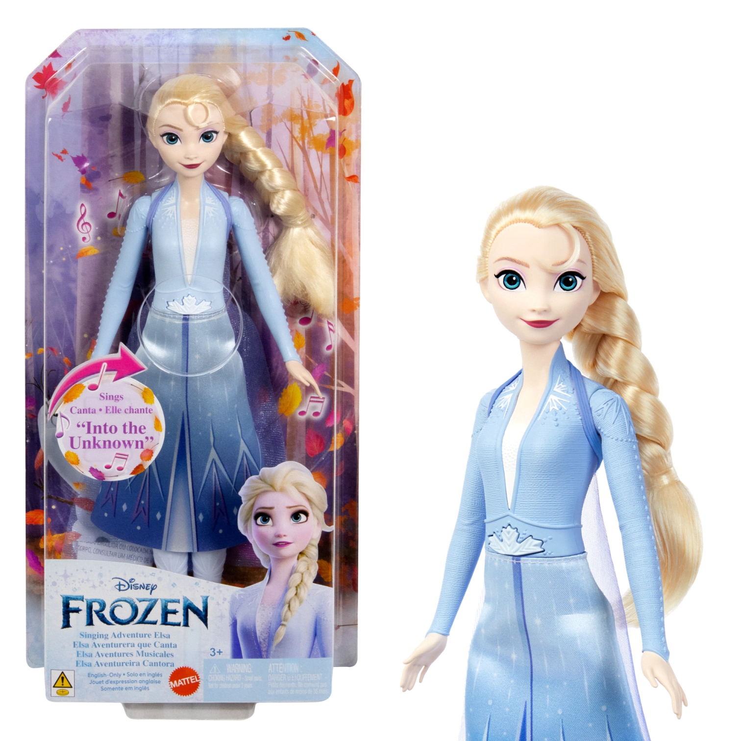 Elsa Fashion Doll - Frozen Signature Look Multicolor Ages 36+ Pack