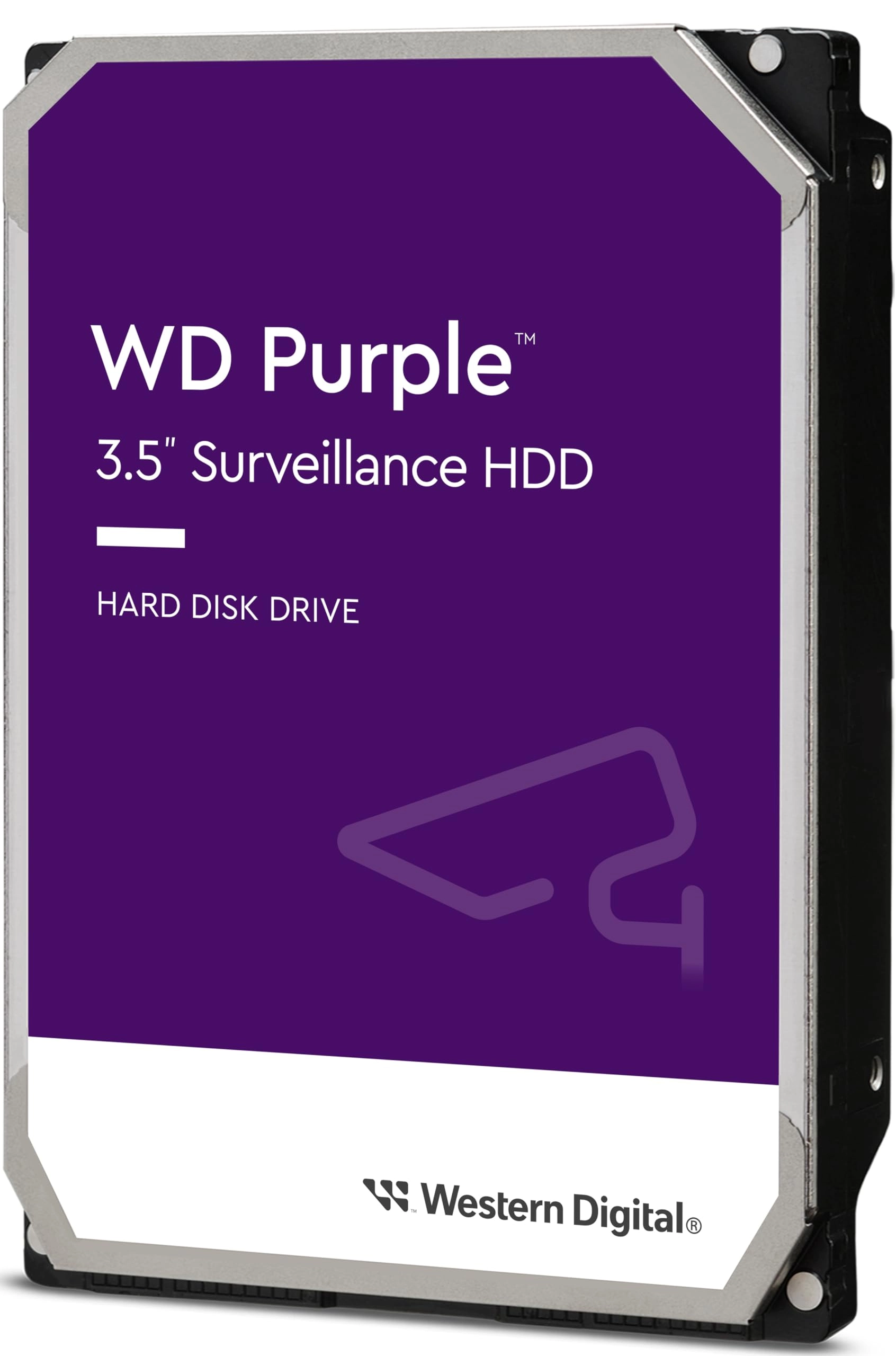 Purple Surveillance 3.5" 5400rpm 64MB SATA 6Gb/s (WD10PURZ) - 1 TB
