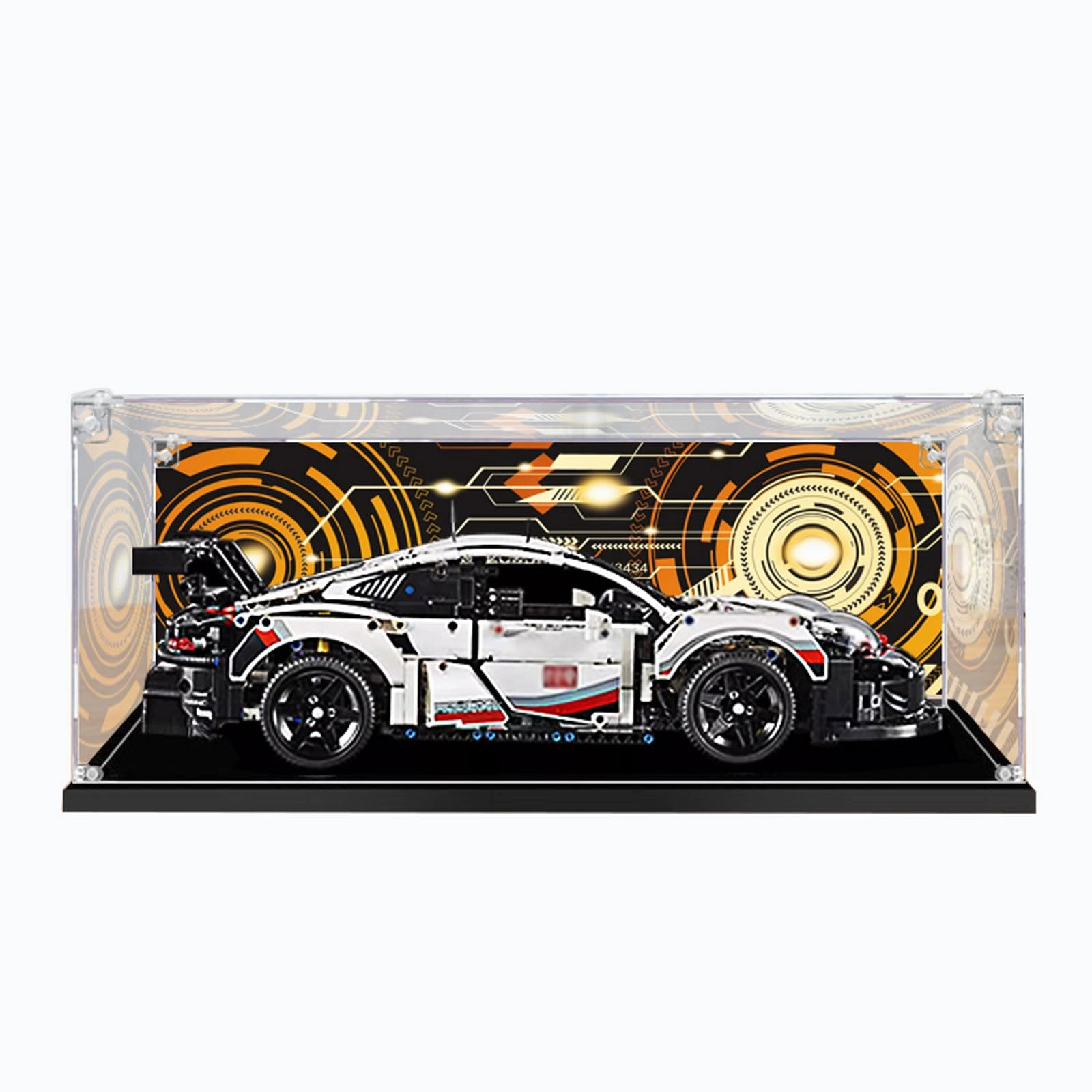 Transparent Display Case for Lego 42096