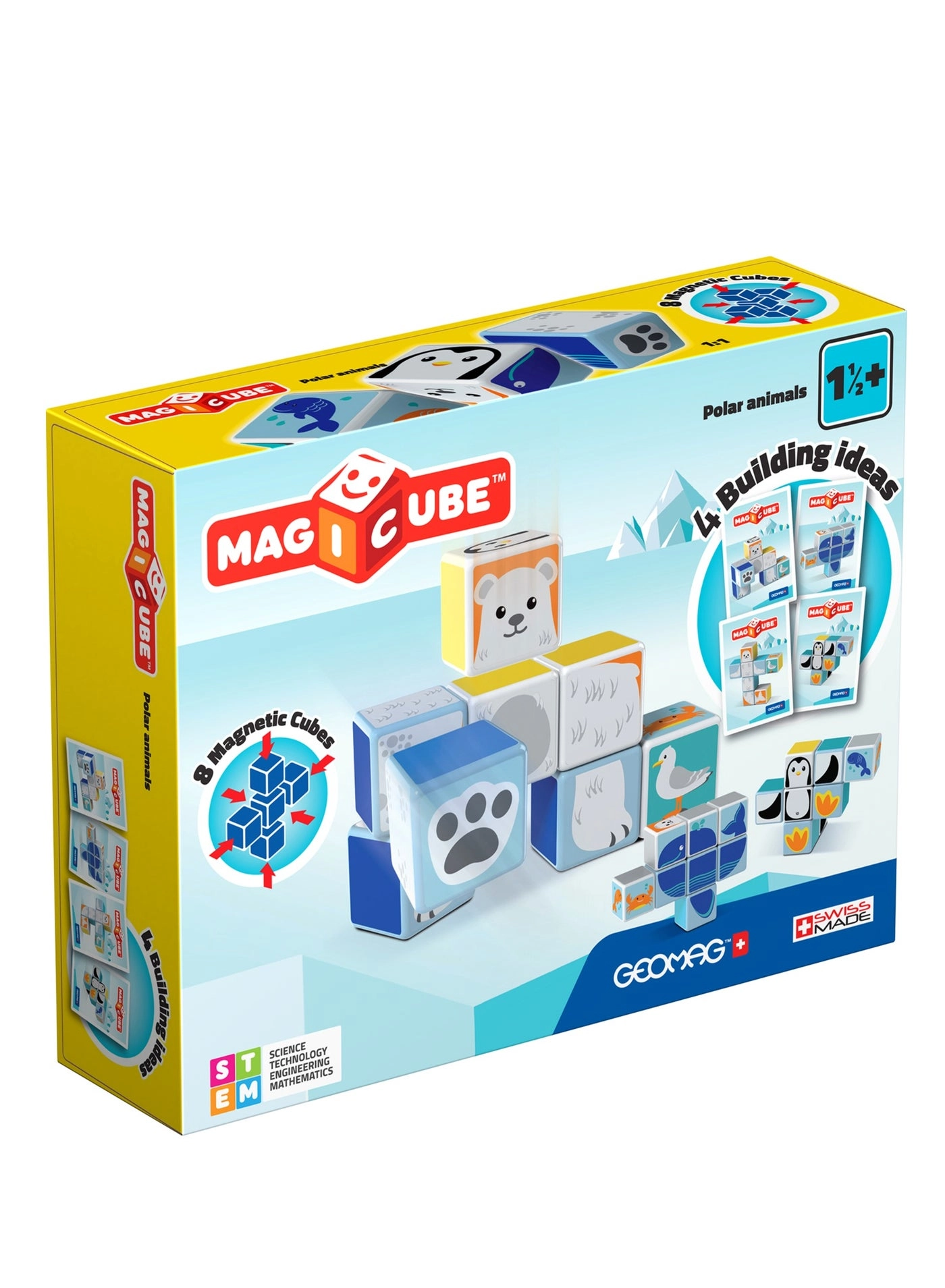 Geomag Magicube Polar-Sea Animals - 11 pcs