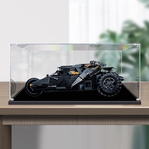 Acrylic Display Case for Lego 76240 Tank - 50 x 30 x 20 cm 3mm Dustproof