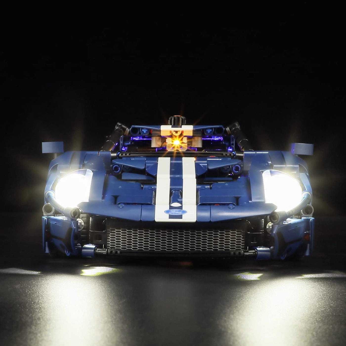 Led Lighting Kit for 42154 - Ford GT Compatible with Lego Technic