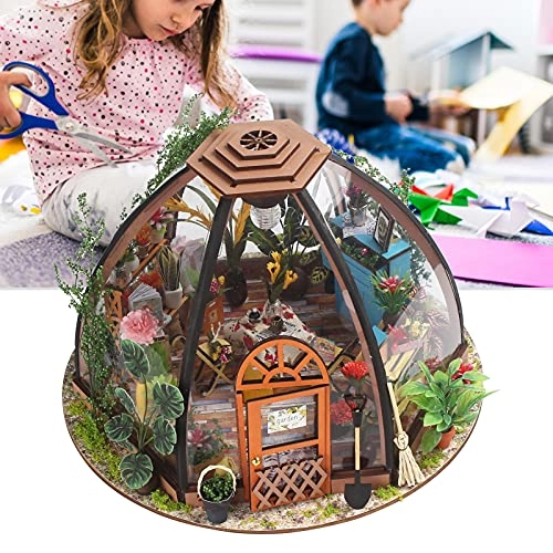 DIY Flower Room Model - 1:24 Basswood